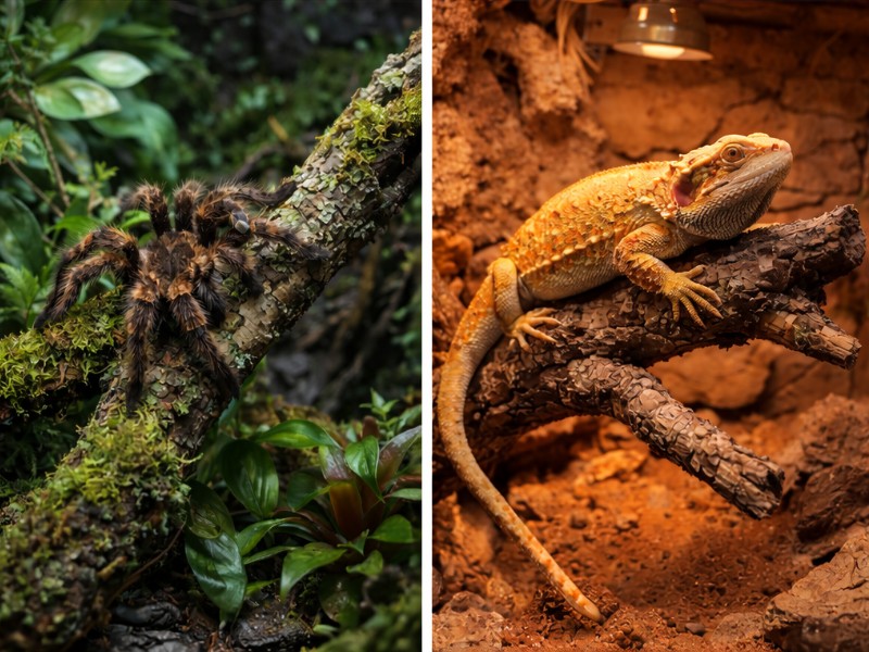 Gałęzie korkowe rozgałęzione do terrarium Gałęzie korkowe rozgałęzione do terrarium