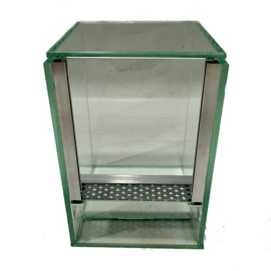 Nano terrarium dla pająka gilotyna z wentylacją 10x10x15
