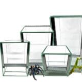 terrarium gilotyna z wentylacją dla pająków owadów