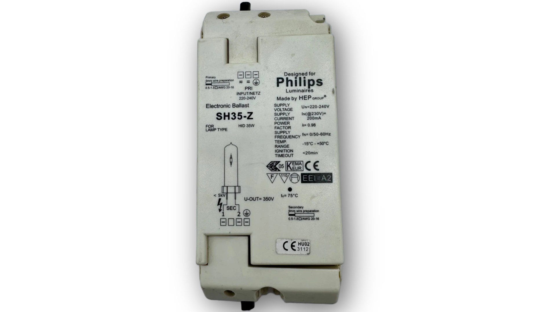 statecznik do lampy HID 35W Philips statecznik do lampy HID 35W Philips