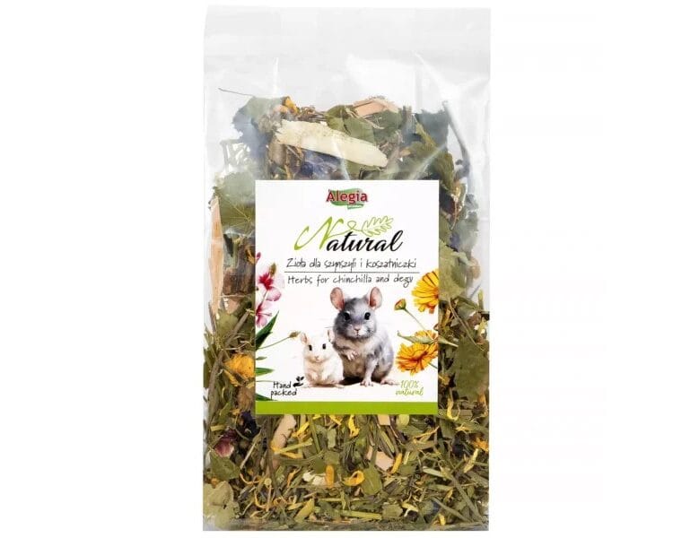Alegia Natural Zioła dla szynszyli i koszatniczki 100g