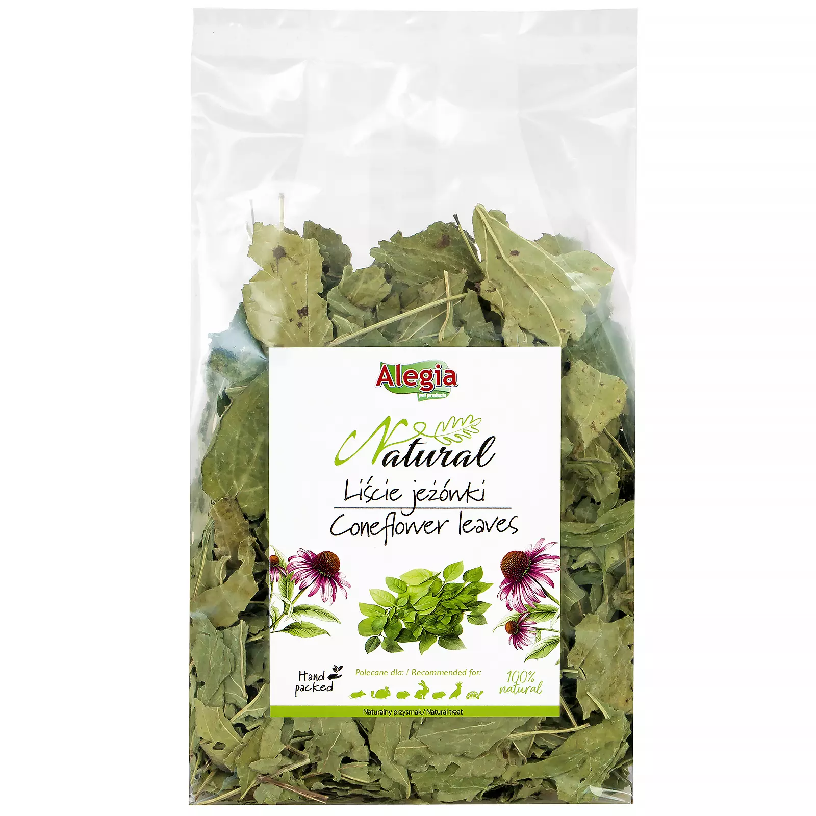 Alegia Natural Liście Jeżówki 75g Alegia Natural Liście Jeżówki 75g - obrazek 2
