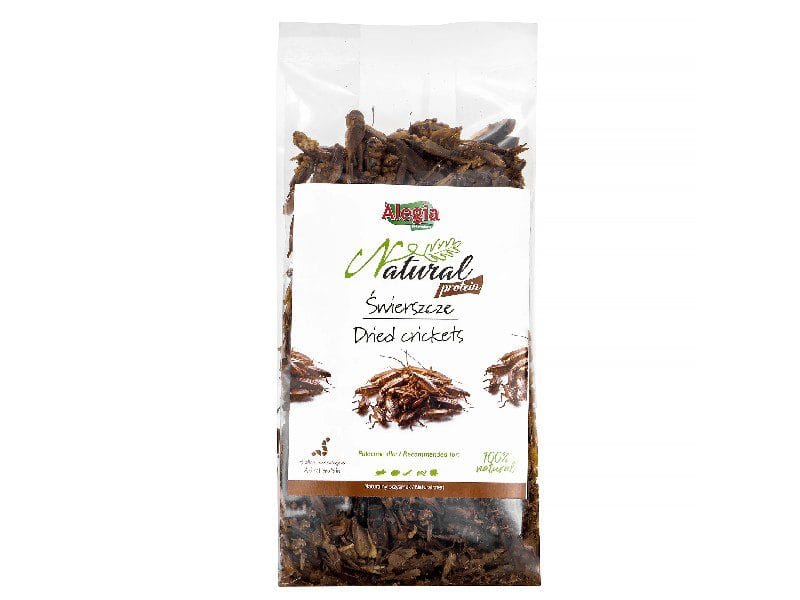 Alegia Natural Protein świerszcze suszone 100g Alegia Natural Protein świerszcze suszone 100g