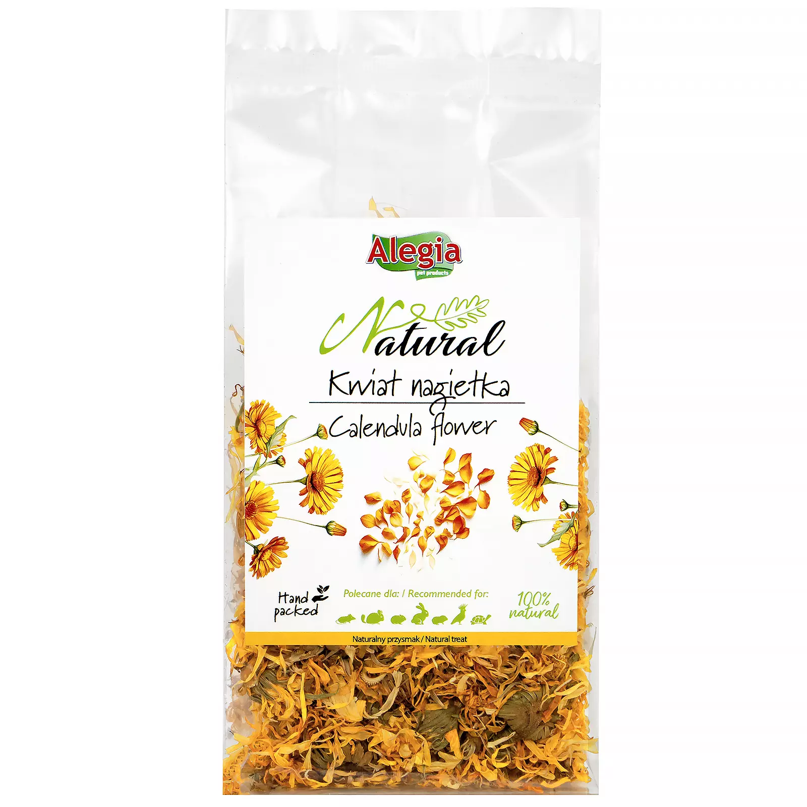 Alegia Natural Kwiat nagietka 60g Alegia Natural Kwiat nagietka 60g - obrazek 2