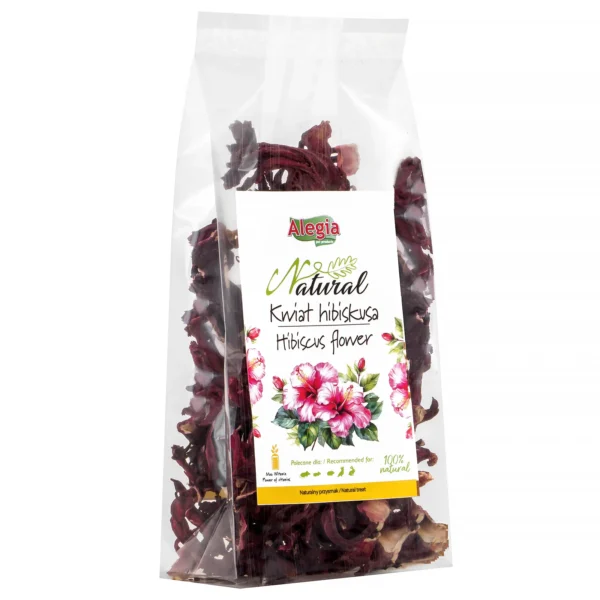 Alegia Natural Kwiat Hibiskusa 35g Alegia Natural Kwiat Hibiskusa 35g - obrazek 2