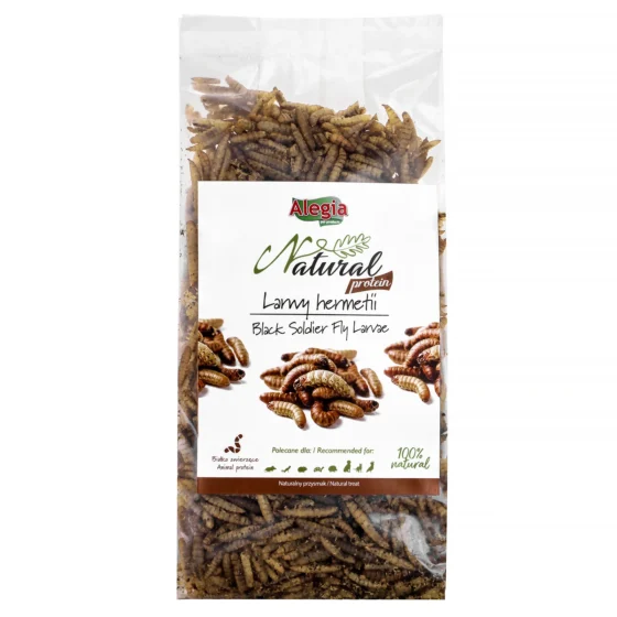 Alegia Natural Protein larwy hermetii 60g - obrazek 3