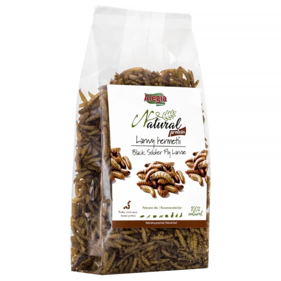 Alegia Natural Protein larwy hermetii 60g - obrazek 2