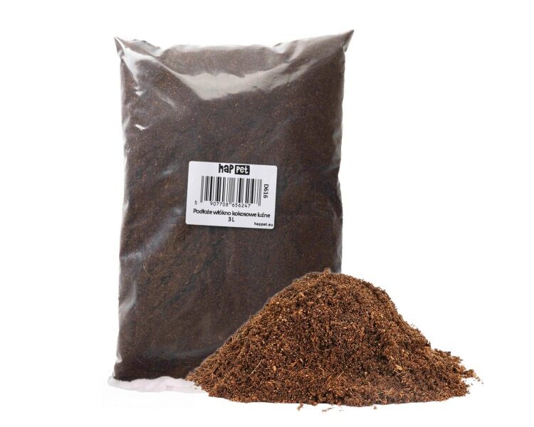Podłoże włókno kokosowe torf 3L luźne