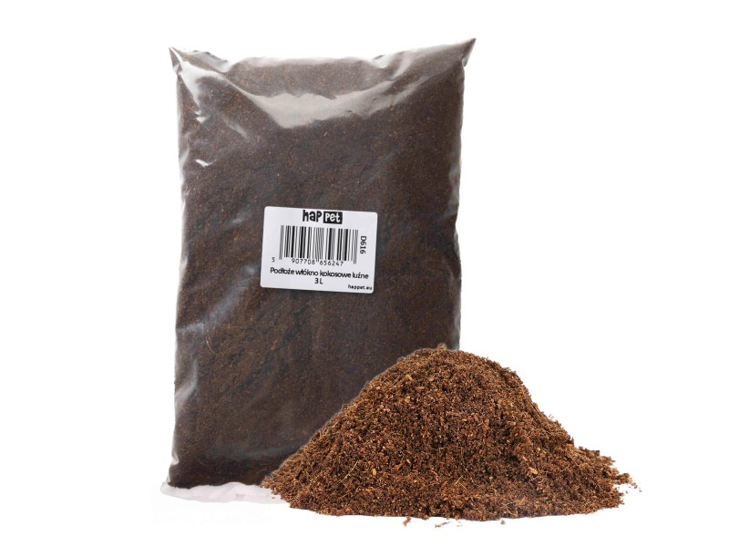 Podłoże włókno kokosowe torf 3L luźne Podłoże włókno kokosowe torf 3L luźne
