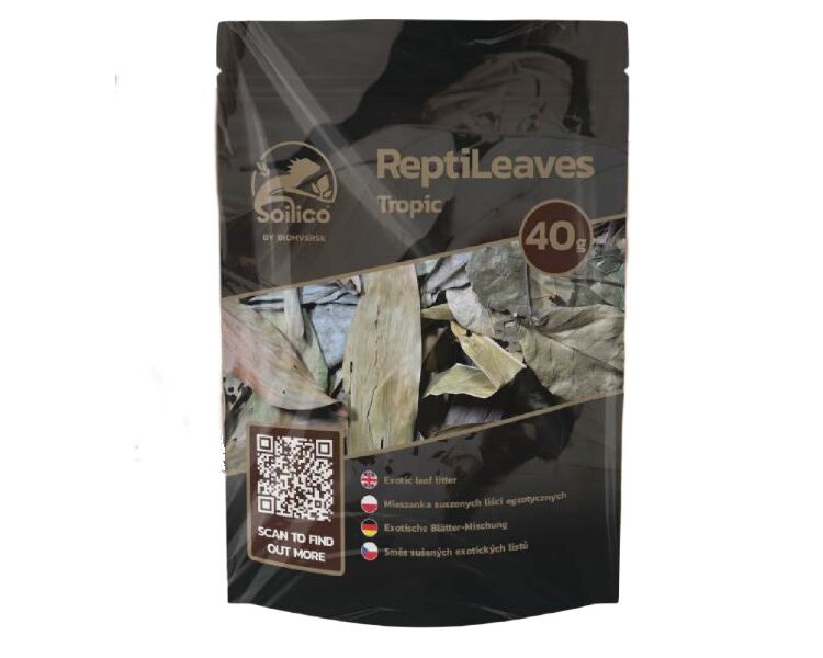 ReptiLeaves Tropic 40g tropikalne liście do terrariów