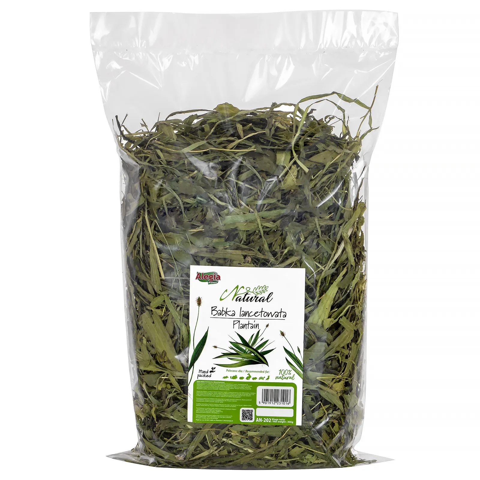 Alegia Natural Babka Lancetowata 300g Alegia Natural Babka Lancetowata 300g