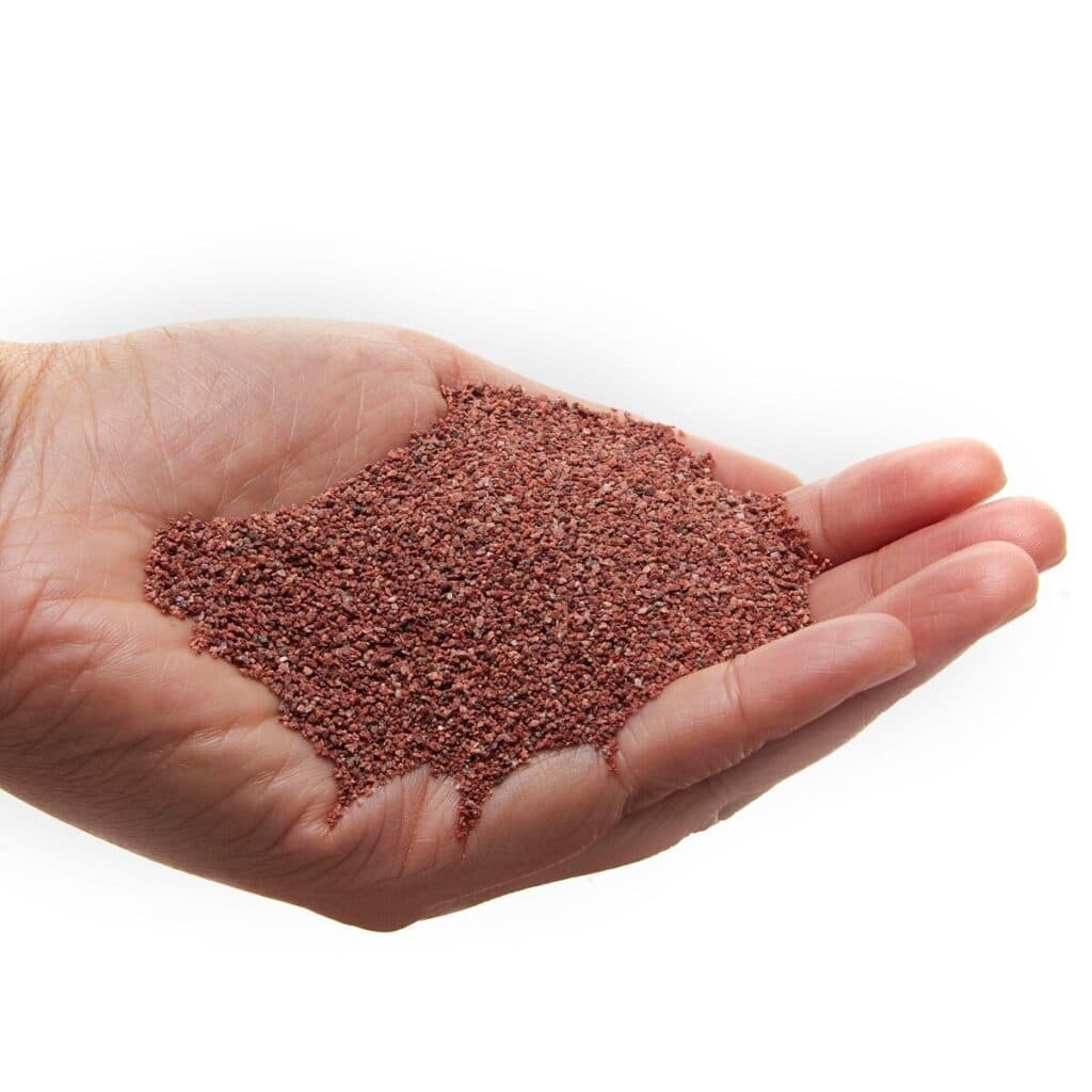 Piasek do terrarium czerwony 1 kg Piasek do terrarium czerwony 1 kg