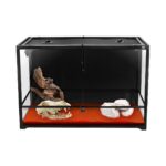 Terrarium 90x45x60cm dla gadów pustynnych Reptile Nova - obrazek 2
