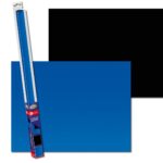 60x30cm tło akwariowe lub do terrarium cięte na wymiar czarne/niebieskie