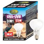 Żarówka 3w1 UVA-UVB Reptile Nova 125W