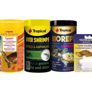 zestaw dla żółwia wodno-lądowego