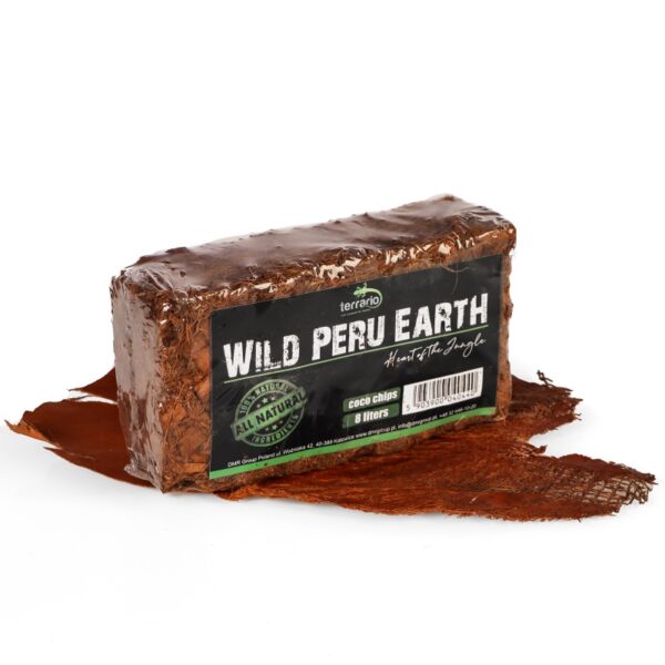 Terrario Wild Peru Earth 7l 650g - podłoże zrębki kokosa - obrazek 3