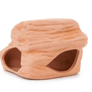 Dekoracja jaskinia ceramiczna do akwarium lub terrarium