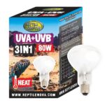 Żarówka 3w1 UVA-UVB Reptile Nova 80W