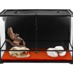 Terrarium 90x45x60cm dla gadów pustynnych Reptile Nova